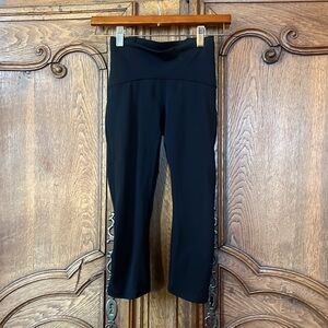 Lululemon Black Capri Leggings Size 2
